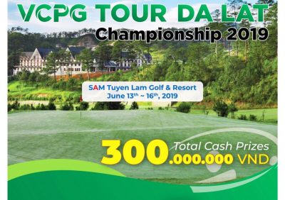 Giải Golf chuyên nghiệp VCPG TOUR DA LAT CHAMPIONSHIP 2019