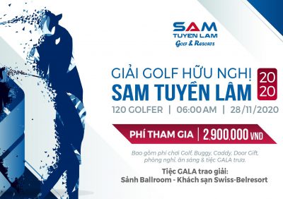 (Tiếng Việt) GIẢI GOLF HỮU NGHỊ SAM TUYỀN LÂM 2020