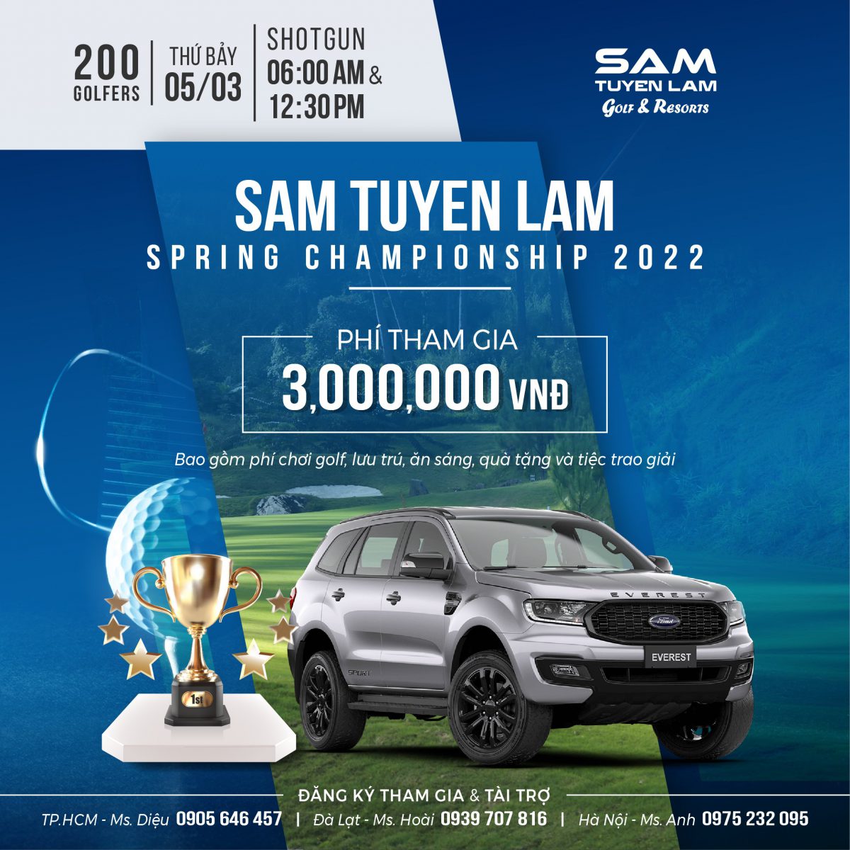 (Tiếng Việt) Lời cảm ơn gửi đến các nhà tài trợ giải Golf “STL SPRING CHAMPIONSHIP 2022”