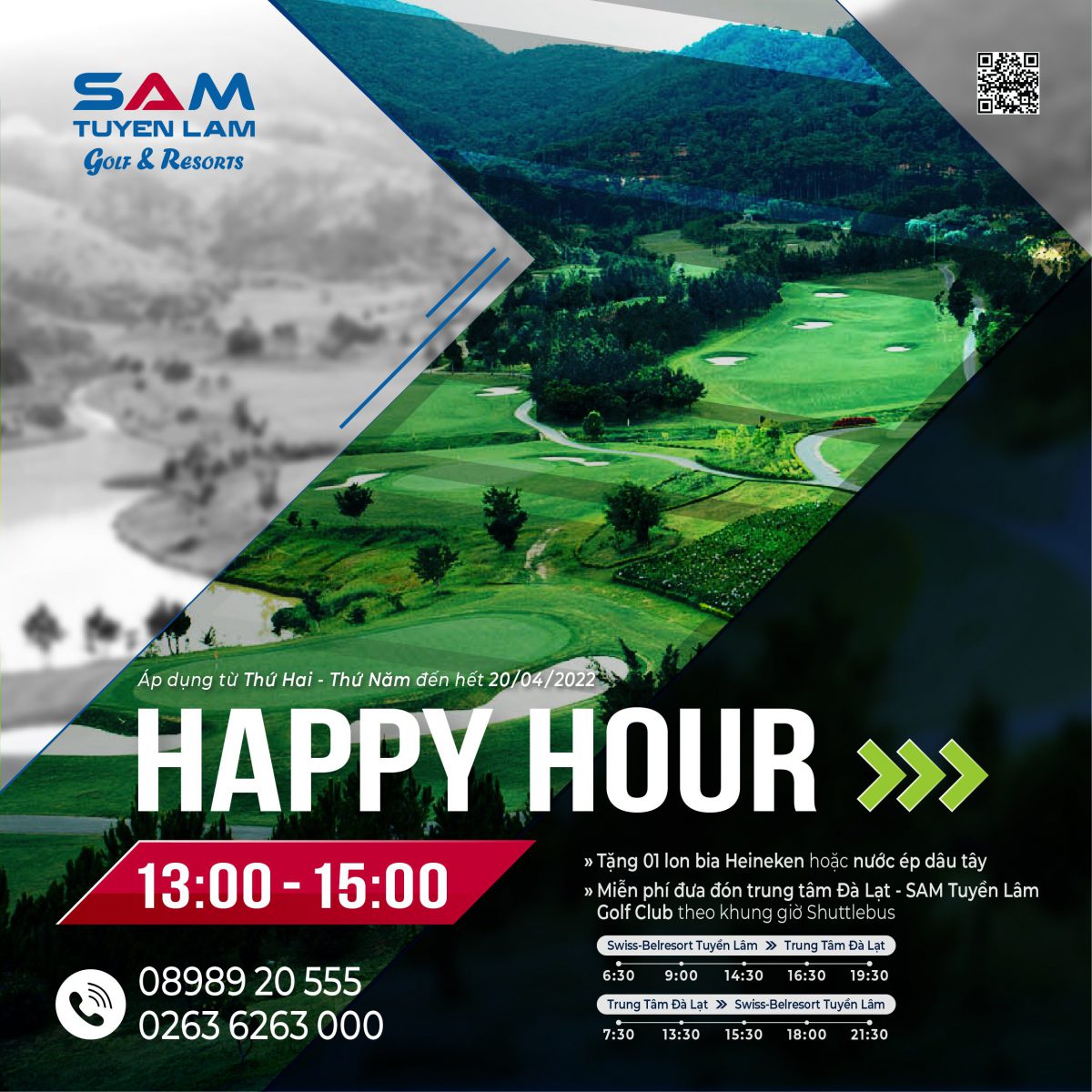 HAPPY HOUR – HAPPY GOLF TIME