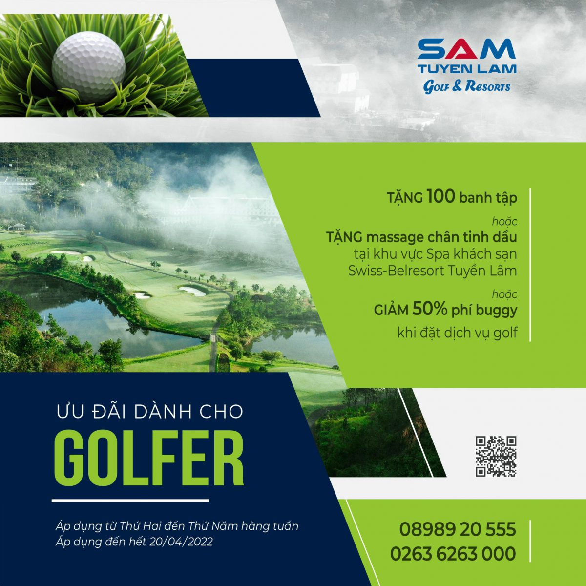 (Tiếng Việt) Giao mùa – Ưu đãi dành cho Golfers